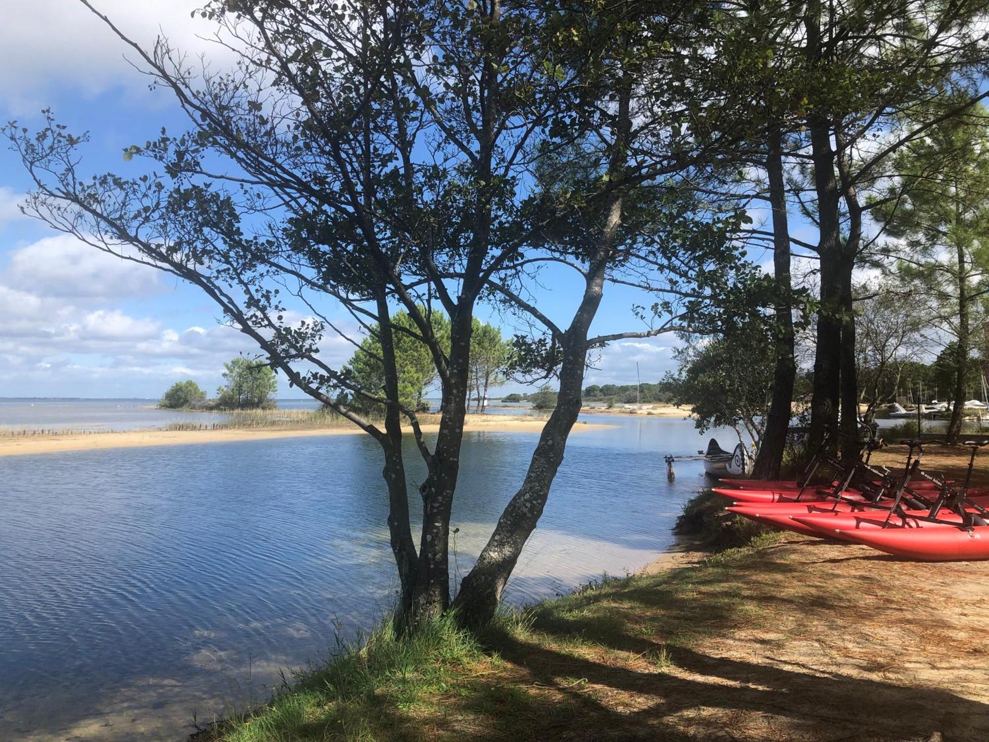 Hotel Cote Et Lac Biscarrosse Eksteriør bilde